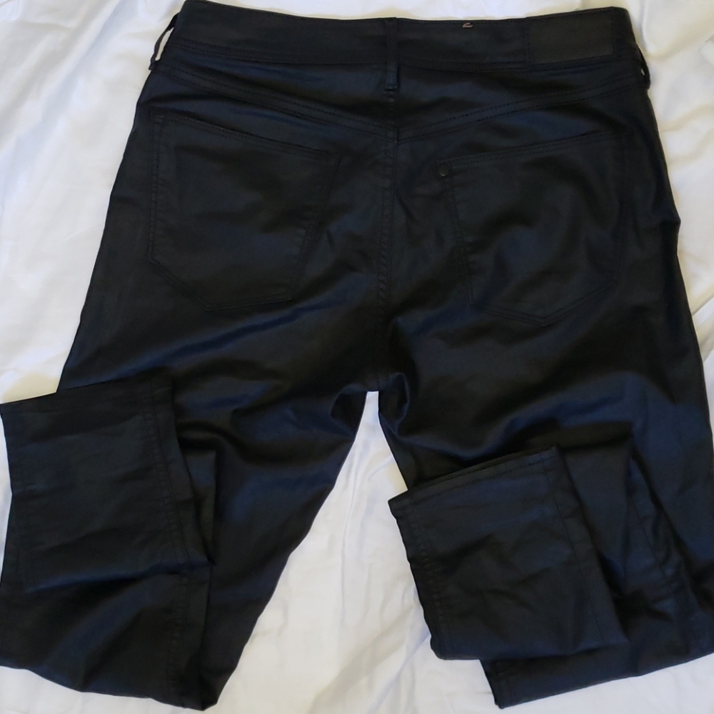 H&M & Denim Pleather Skinny Jean